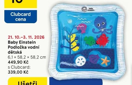 Baby Einstein Podložka vodní dětská