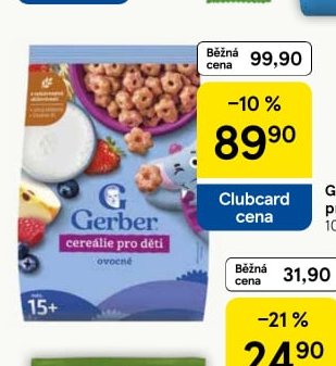 Gerber Cereálie pro děti