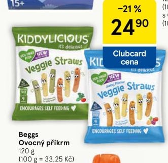 Kiddylicious Tyčinky