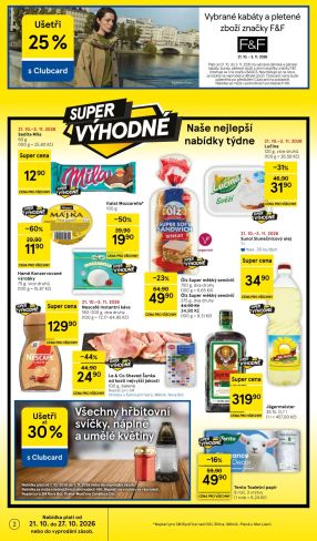 aktuální leták Tesco 21.10.2026-27.10.2026