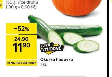 Okurka hadovka