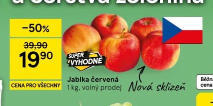 Jablka červená