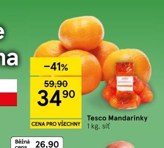 Tesco Mandarinky