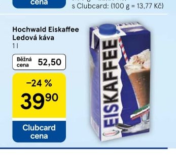 Hochwald Eiskaffee Ledová káva