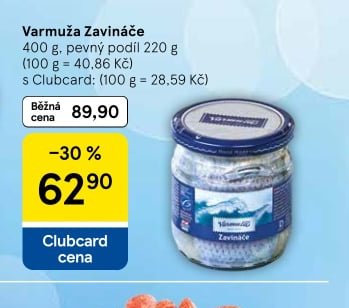 Varmuža Zavináče 400 g