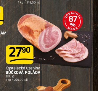 Kostelecké uzeniny Bůčková roláda