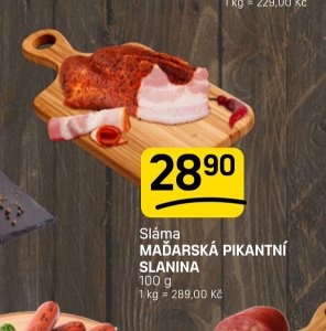 Sláma Maďarská pikantní slanina