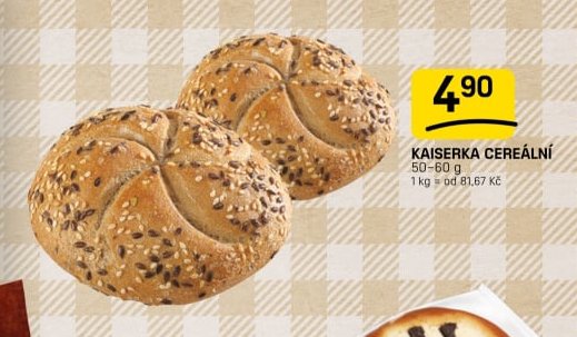 KAISERKA CEREÁLNÍ