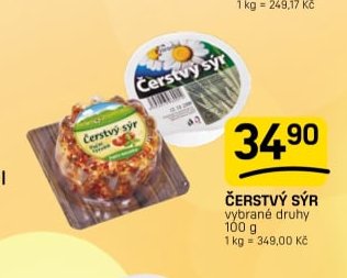 ČERSTVÝ SÝR