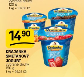 Krajanka smetanový jogurt