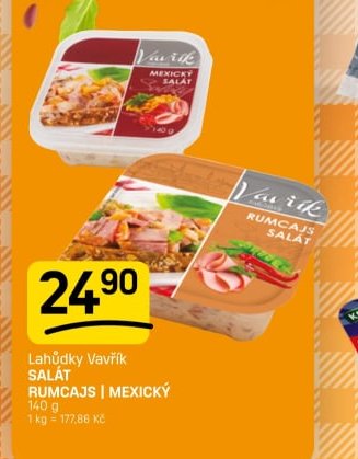 Lahůdky Vavřík SALÁT RUMCAJS | MEXICKÝ