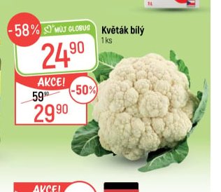 Květák bílý 1 ks