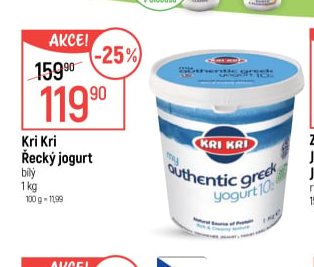 Kri Kri Řecký jogurt