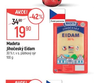 Madeta Jihočeský Eidam