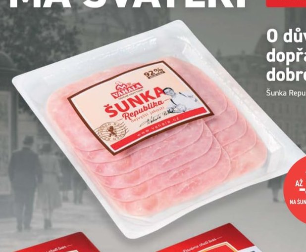 Šunka Republika - nejvyšší jakosti