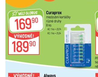 Curaprox mezizubní kartáčky