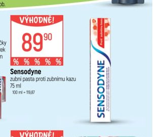 Sensodyne zubní pasta