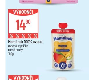 Hamánek 100% ovoce
