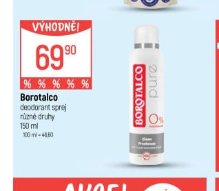 Borotalco deodorant sprej