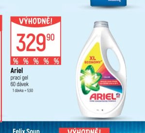 Ariel prací gel