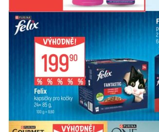 Felix kapsičky pro kočky