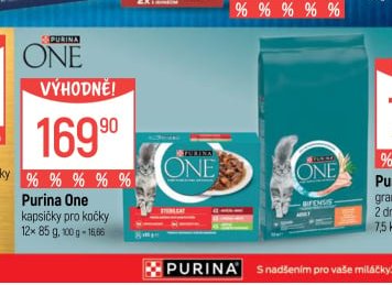 Purina One kapsičky pro kočky