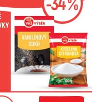 Váš výběr Vanilinový cukr