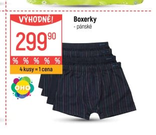 Boxerky pánské