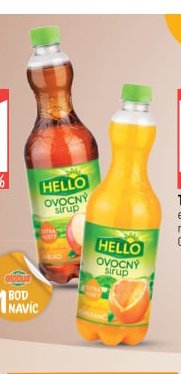 Hello ovocný sirup