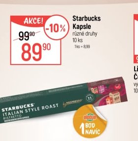 Starbucks kapsle