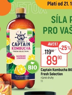 Captain Kombucha BIO Fresh Selection