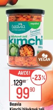 Beavia Kimchi hlávkové zelí nepálivé