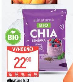 Allnature BIO Chia semínka