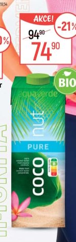 Green Coco BIO Kokosová voda