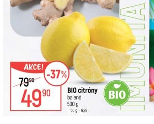BIO citróny