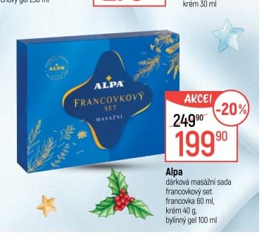 Alpa dárková masážní sada