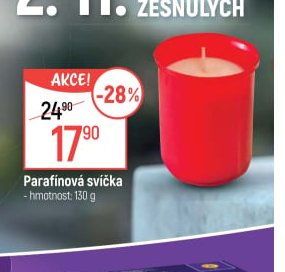 Parafínová svíčka
