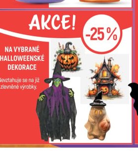 Vybrané halloweenské dekorace