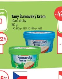 Tany Šumavský krém