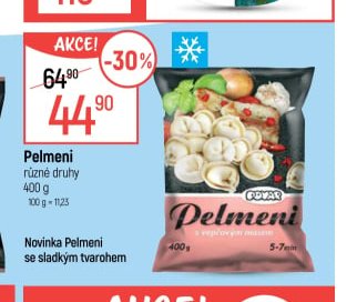 Pelmeni různé druhy 400 g