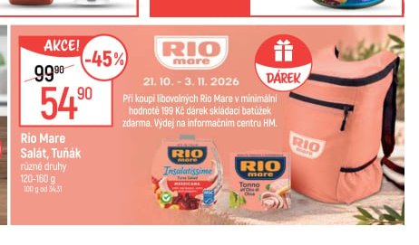 Rio Mare Salát, Tuňák