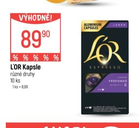 L'OR Kapsle