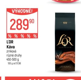L'OR Káva zrnková