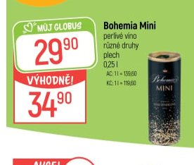 Bohemia Mini perlivé víno