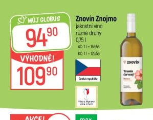 Znovín Znojmo jakostní víno