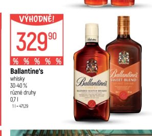 Ballantine's whisky