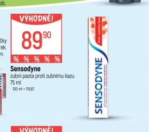 Sensodyne zubní pasta