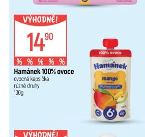 Hamánek 100% ovoce