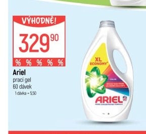 Ariel prací gel