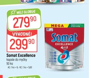 Somat Excellence kapsle do myčky